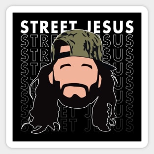 street jesus of mma Sticker